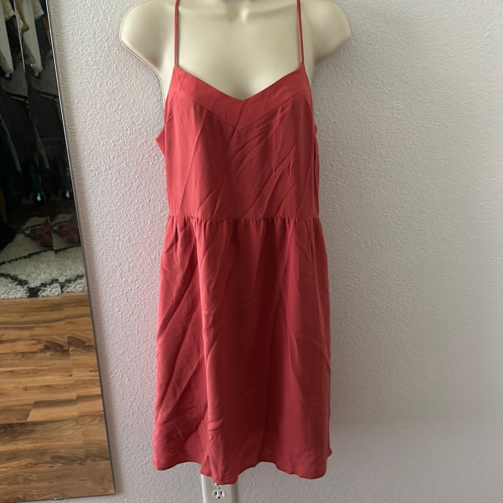 Madewell Silk summer dress size 6